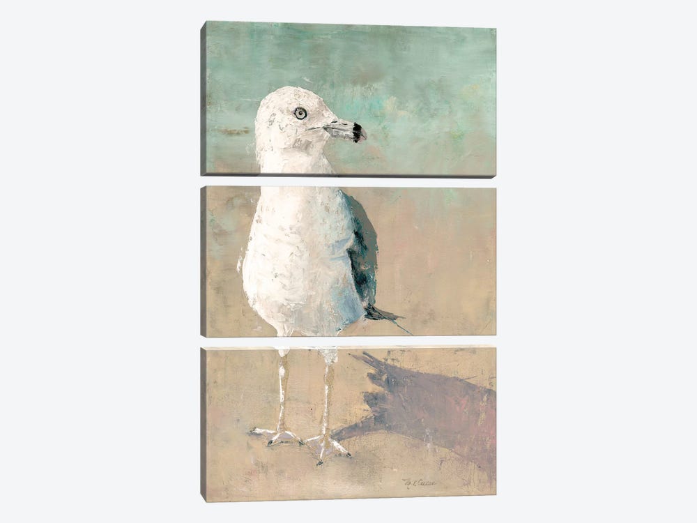 Beach Bird by Marie Elaine Cusson 3-piece Canvas Art Print