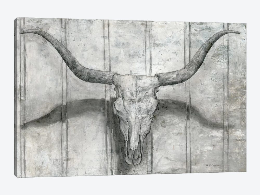 Longhorn by Marie Elaine Cusson 1-piece Canvas Art Print