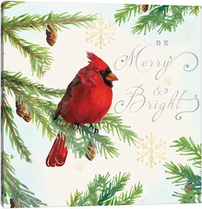Christmas Blessings I Canvas Art Print - Marie-Elaine Cusson