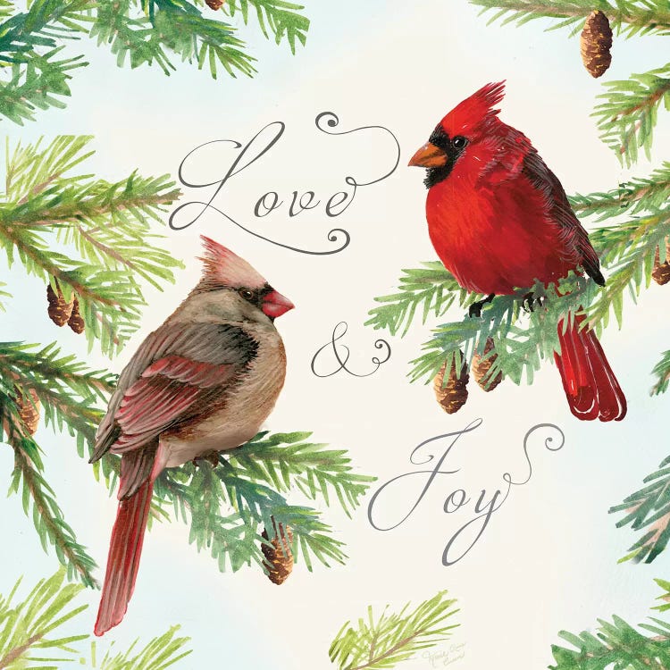 Christmas Blessings III by Marie Elaine Cusson wall art