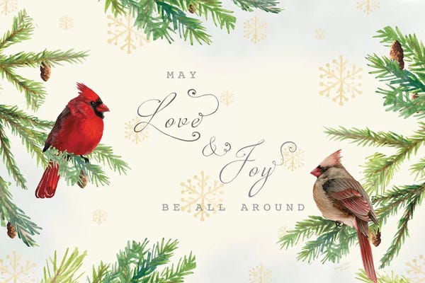 Home For The Holidays: Christmas Blessings landscape by Marie-Elaine Cusson