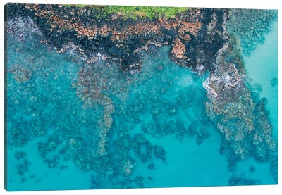 Hawaii View IV Canvas Art Print - Aerial Beaches 