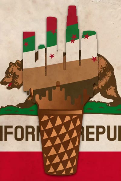Los Angeles: City of Ice Cream by 5by5collective
