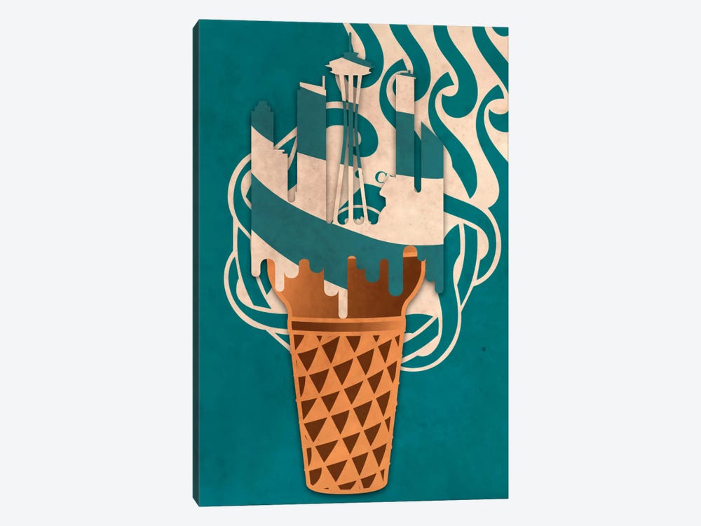 Ice Cream of Goodwill by 5by5collective 1-piece Art Print