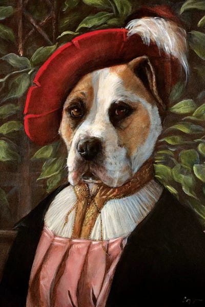 Buddy by Melinda Copper framed wall art