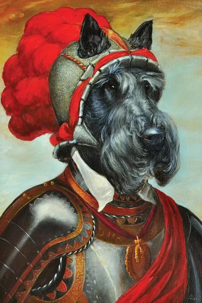 Chester by Melinda Copper art print