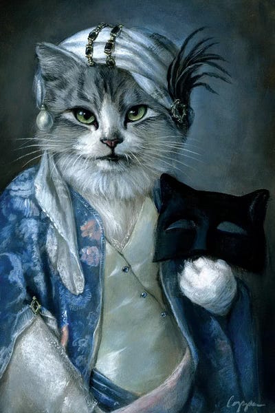 Frannie by Melinda Copper canvas print