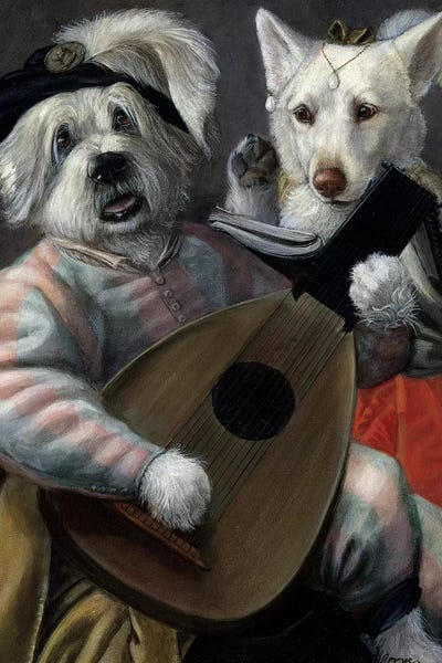 Bilbo Taffie by Melinda Copper framed wall art