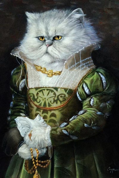 Joolz by Melinda Copper art print