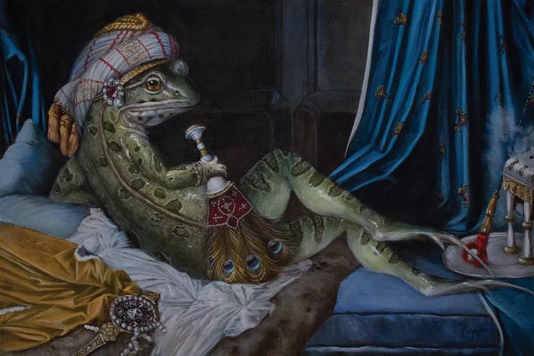 Frog Odalisque