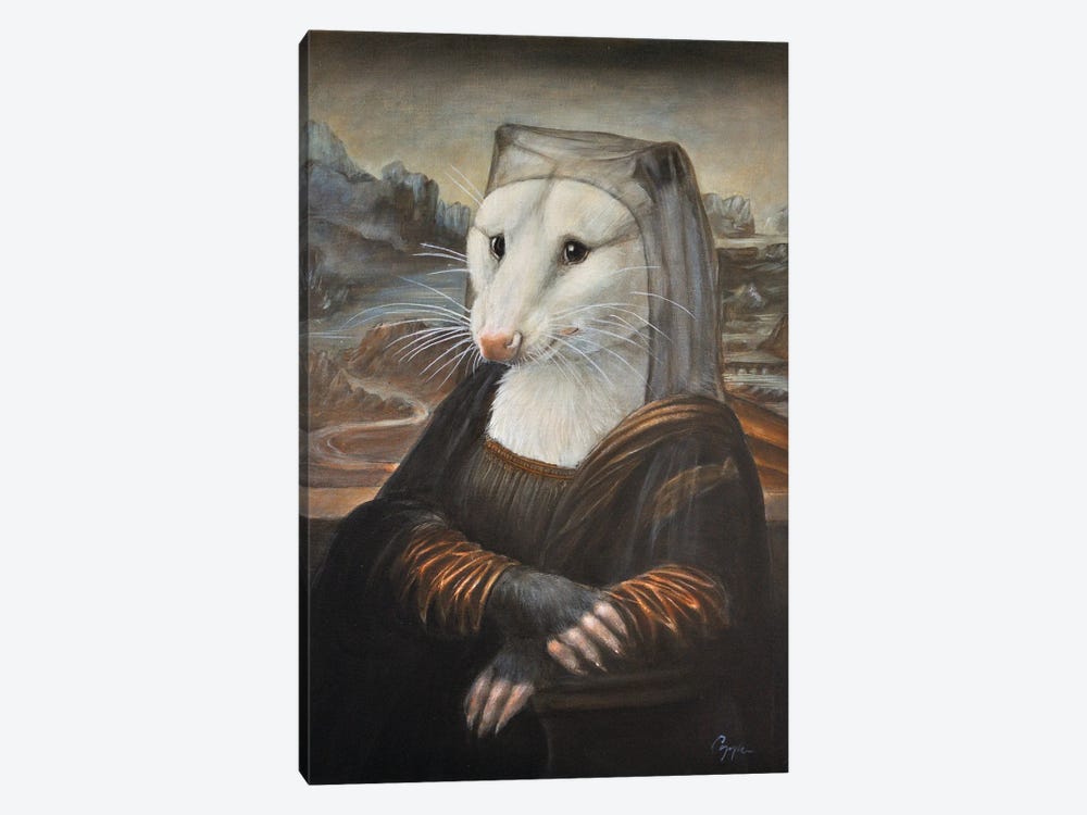 Mona Possum by Melinda Copper 1-piece Art Print