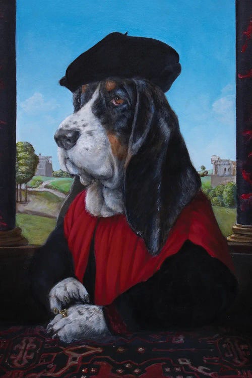 Gino by Melinda Copper wall art