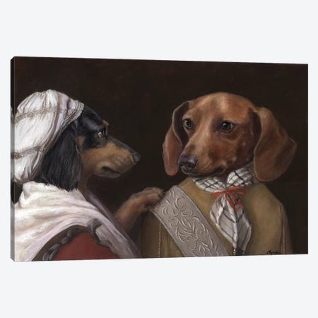 Hansel And Gretel Canvas Print #MEN85} by Melinda Copper Art Print