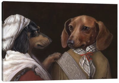 Hansel And Gretel Canvas Art Print - Melinda Copper