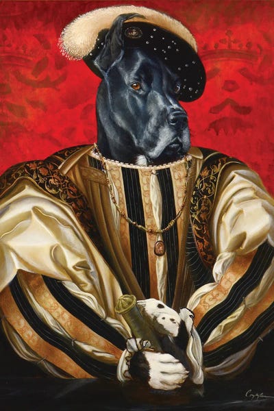 Stryker by Melinda Copper canvas print