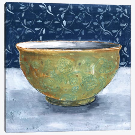 Golden Bowl Canvas Print #MET15} by Miri Eshet Canvas Wall Art