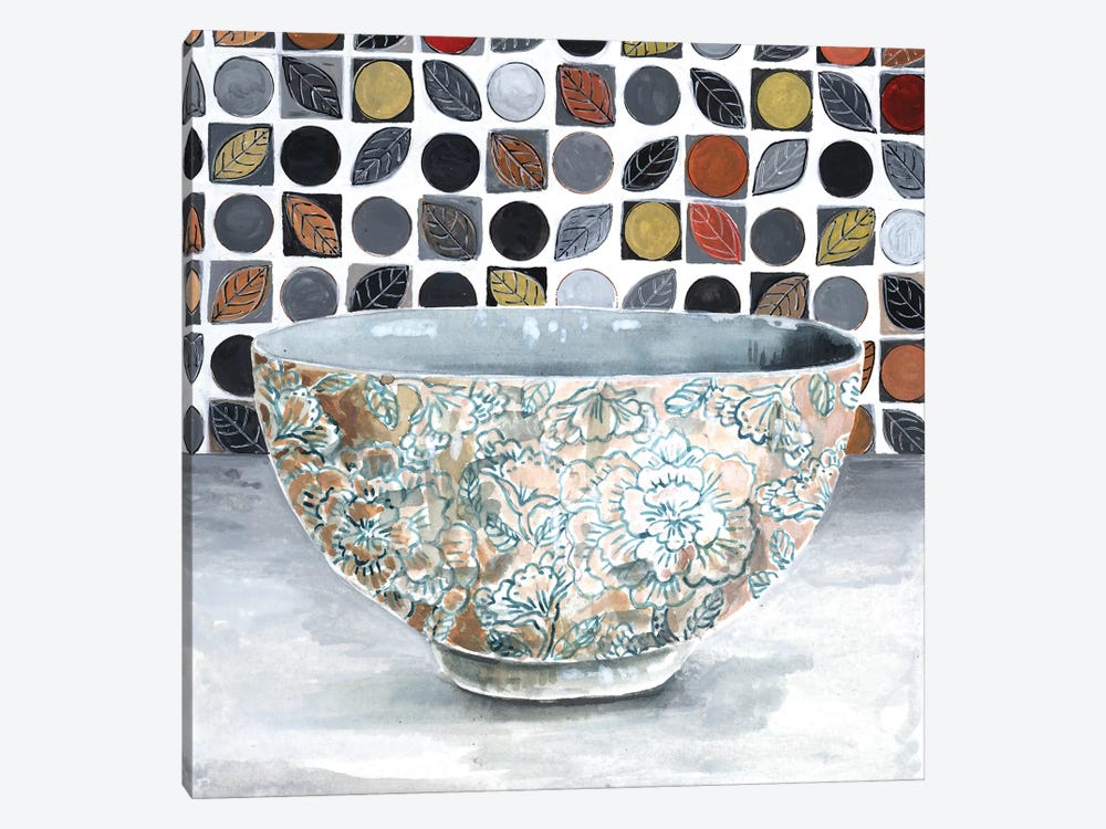 Rice Bowl by Miri Eshet 1-piece Canvas Art Print