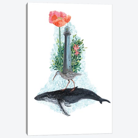 Humpback Whale Dreams Canvas Print #MET38} by Miri Eshet Canvas Art Print
