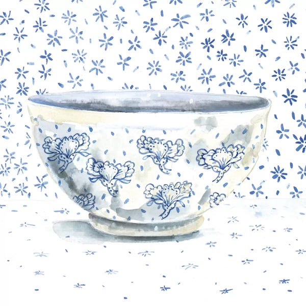 Charming Blue: Blue China by Miri Eshet
