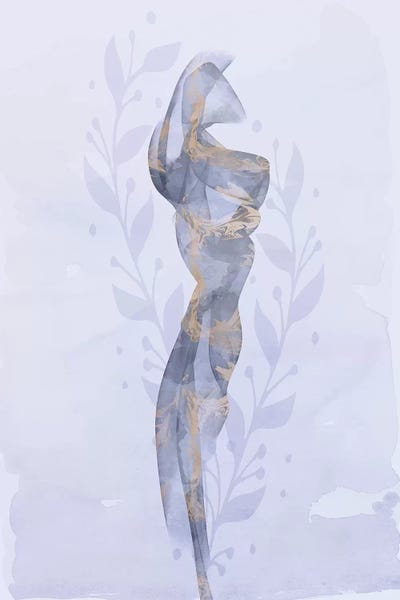 Silk Scarf In A Light Summer Breeze by Melanie Viola multi panel art