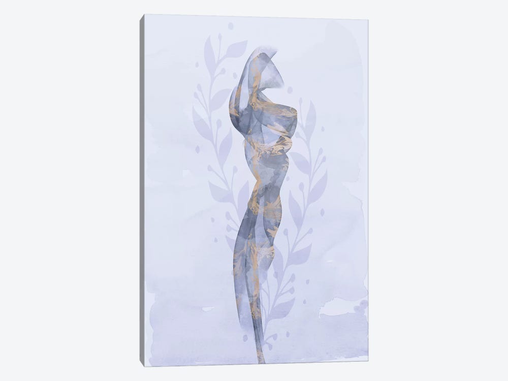 Silk Scarf In A Light Summer Breeze by Melanie Viola 1-piece Art Print