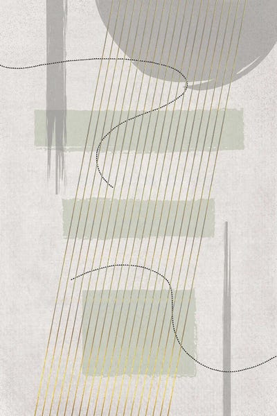 Boho Style No. 3 - Straight Forward by Melanie Viola canvas print