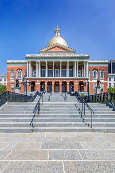 Massachusetts: Boston Majestic Massachusetts State House by Melanie Viola