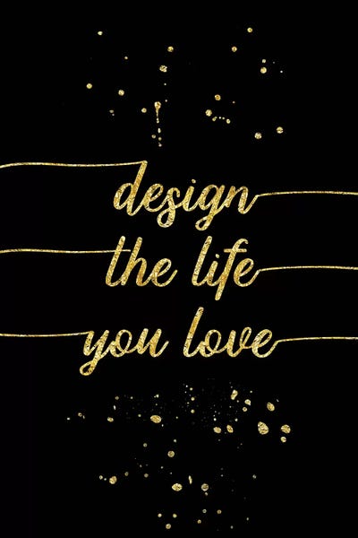 Inspirational Office: Gold Design The Life You Love by Melanie Viola