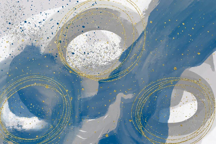 Floating Colors And Swirls No. 1 by Melanie Viola wall art