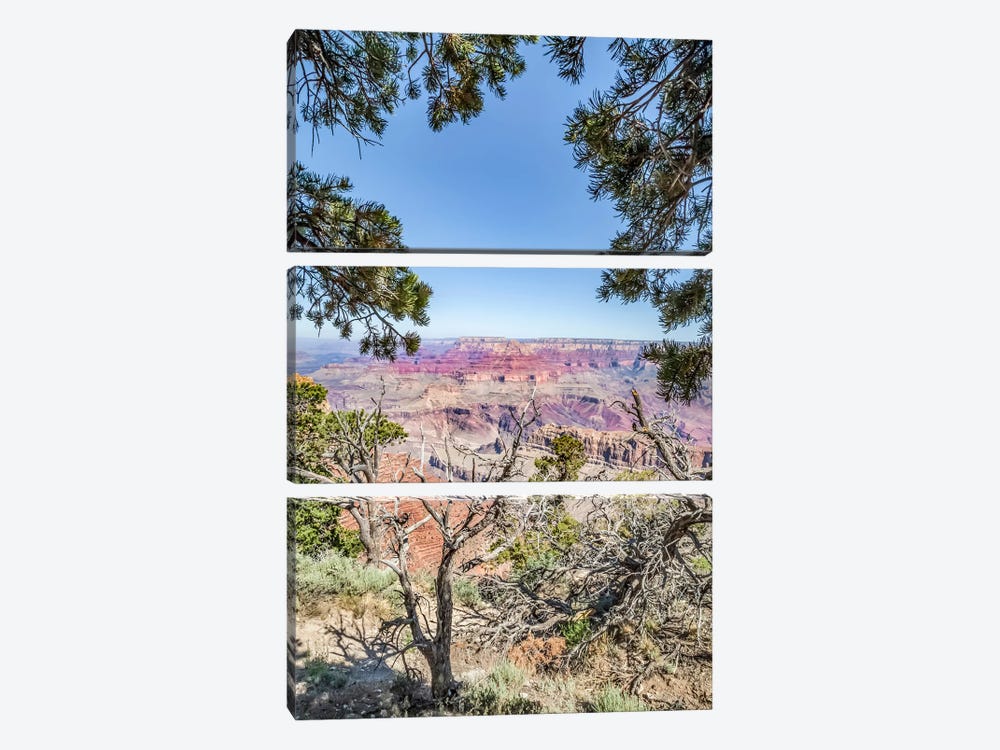 Grand Canyon Impression From Navajo Point by Melanie Viola 3-piece Canvas Art