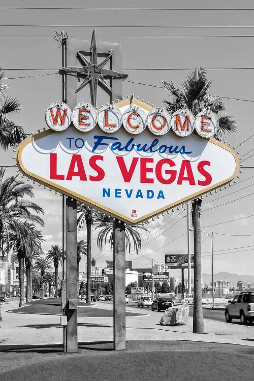 Las Vegas Sign - Colorkey