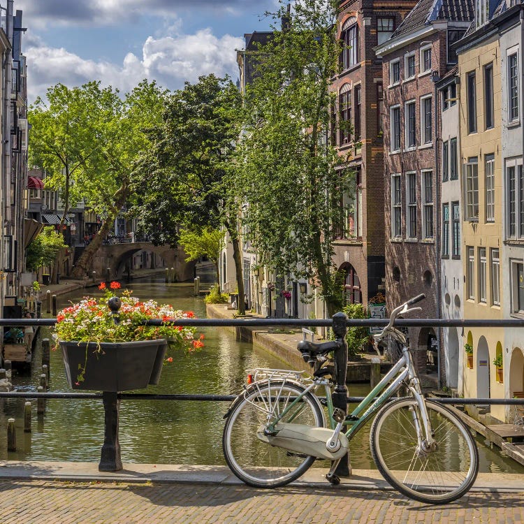 Utrecht Oudegracht With View In Southern Direction