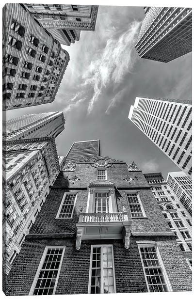 Boston Old State House Canvas Art Print