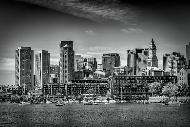 Boston Skyline North End & Financial District