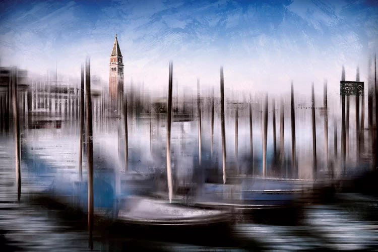 Venice Grand Canal And St Mark's Campanile