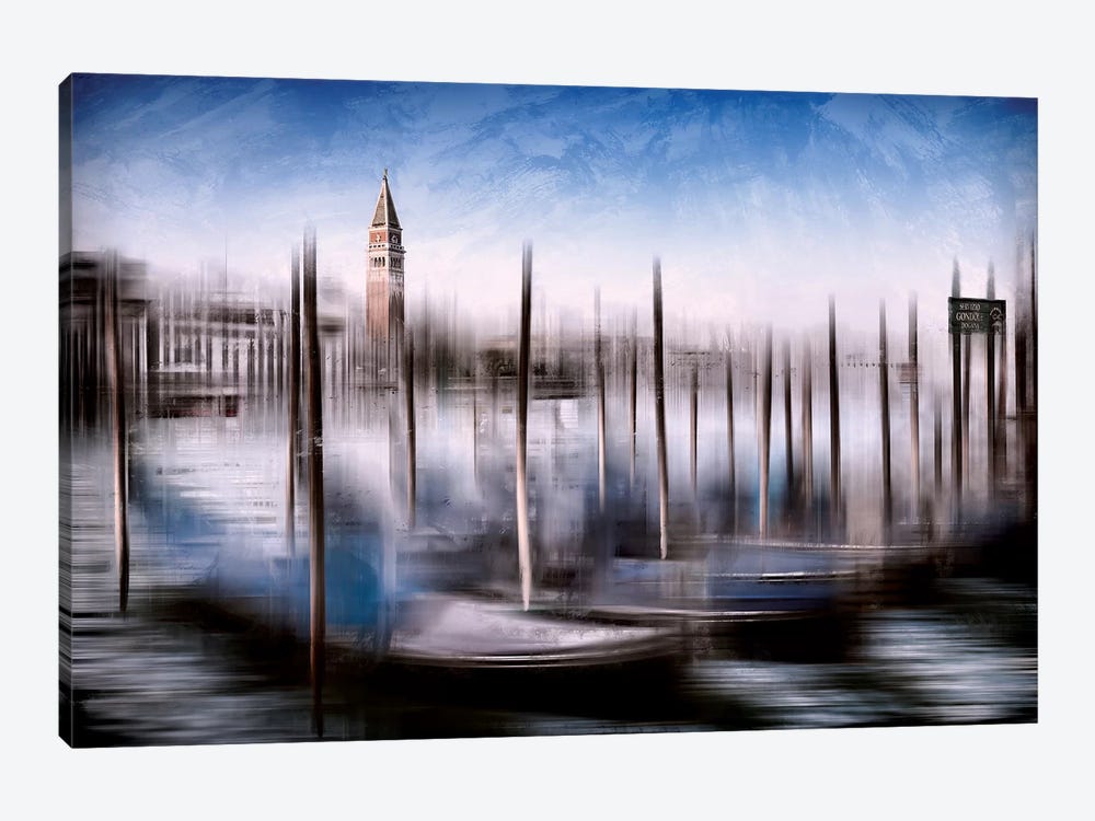 Venice Grand Canal And St Mark's Campanile by Melanie Viola 1-piece Art Print