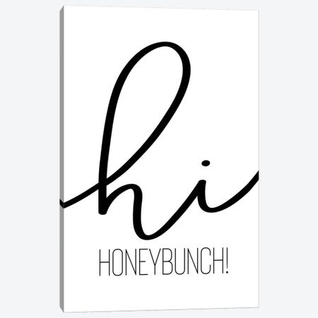 Hi Honeybunch Canvas Print #MEV152} by Melanie Viola Canvas Art
