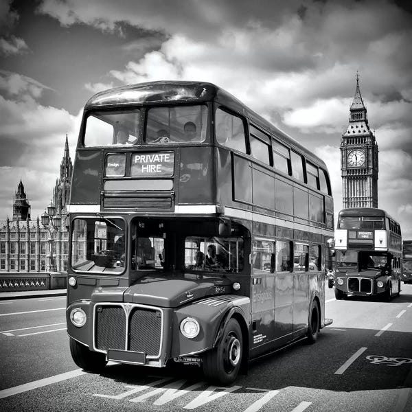 London: London Classical Streetscene by Melanie Viola