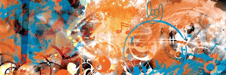 Modern Art Beyond Control by Melanie Viola wall art