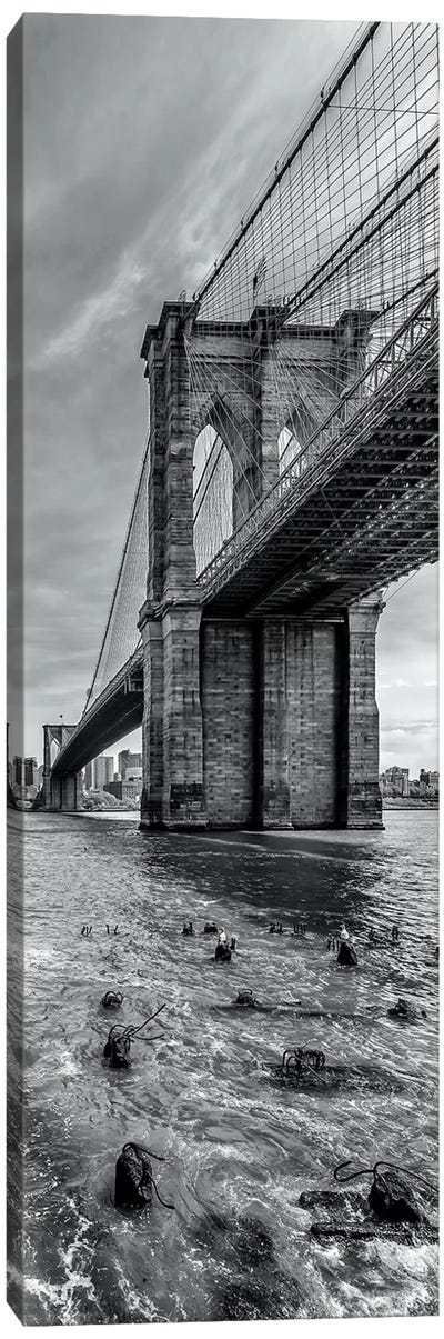 New York City Brooklyn Bridge Canvas Art Print - Brooklyn Bridge