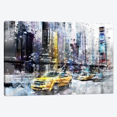 NYC Collage Canvas Print #MEV16} by Melanie Viola Canvas Wall Art
