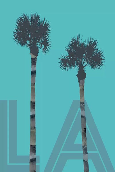 Los Angeles: Palm Trees LA by Melanie Viola