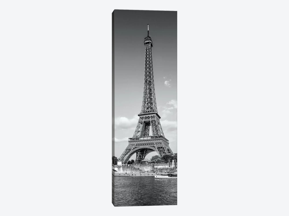 Paris Eiffel Tower & River Seine Panorama by Melanie Viola 1-piece Canvas Art