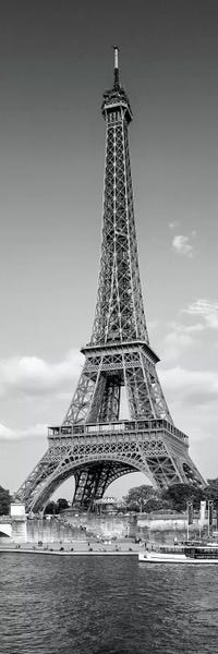 Île-de-France: Paris Eiffel Tower & River Seine Panorama by Melanie Viola