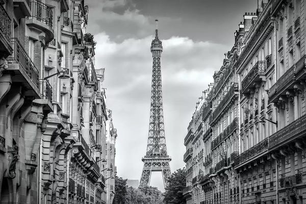 Eiffel Tower: Parisian Flair by Melanie Viola