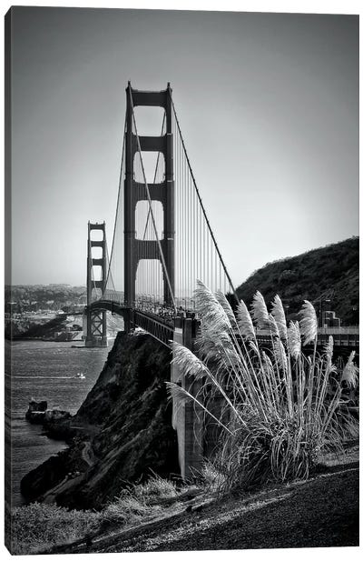 San Francisco Golden Gate Bridge Canvas Art Print - Melanie Viola