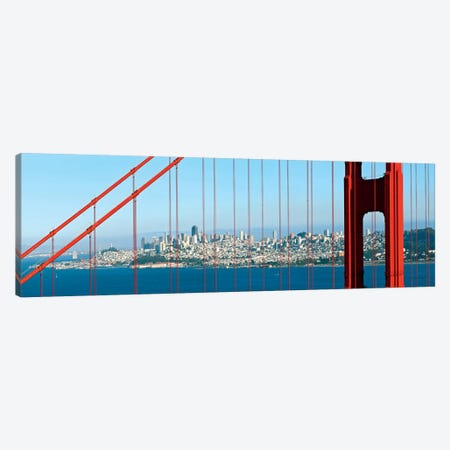 San Francisco Panorama Canvas Print #MEV181} by Melanie Viola Art Print
