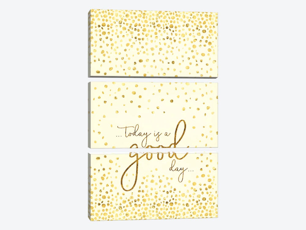 Today Is A Good Day by Melanie Viola 3-piece Canvas Wall Art