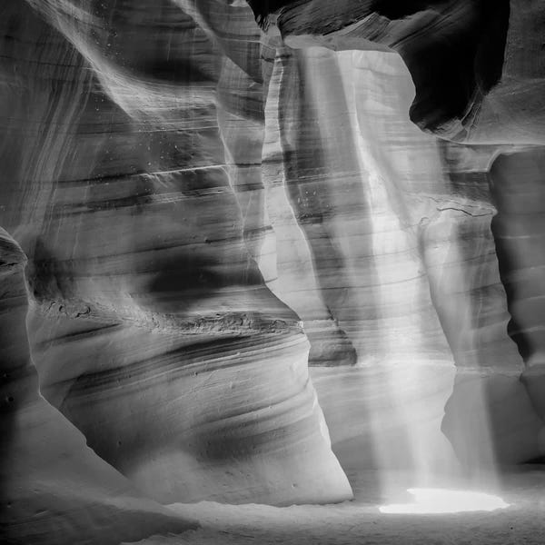Antelope Canyon: Antelope Canyon Lightbeam by Melanie Viola