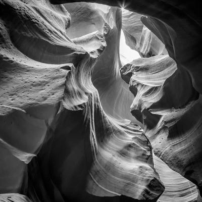 Antelope Canyon Rock Formation by Melanie Viola canvas print